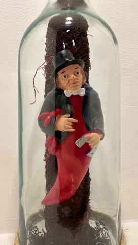 Lo Scartellato con Corno in Bottiglia – Sciò Sciò Portafortuna Artigianale Napoletano