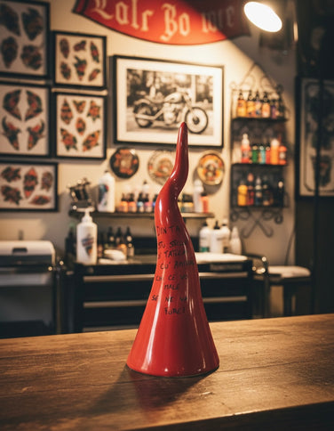 Corno Portafortuna Artigianale in Ceramica (Personalizzabile)