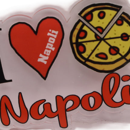 Portachiavi Napoli Plexiglass, Corno Portafortuna, San Gennaro, Stadio Maradona, I Love Napoli Pizza, Souvenir Italia