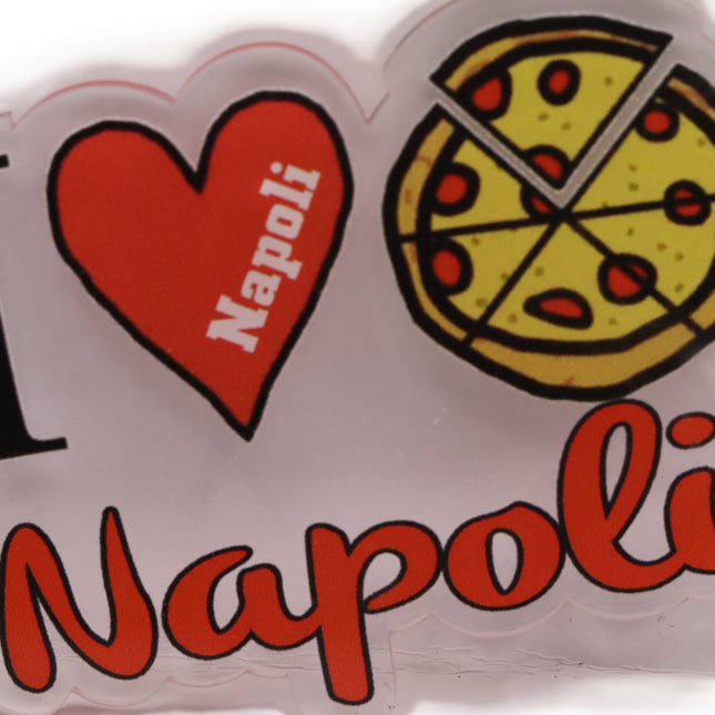 Portachiavi Napoli Plexiglass, Corno Portafortuna, San Gennaro, Stadio Maradona, I Love Napoli Pizza, Souvenir Italia