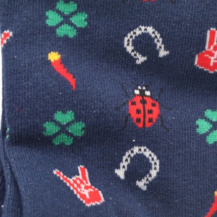 Calzini in Cotone - con Fantasie Assortite e Simboli Tradizionali- Partenopei Collection
