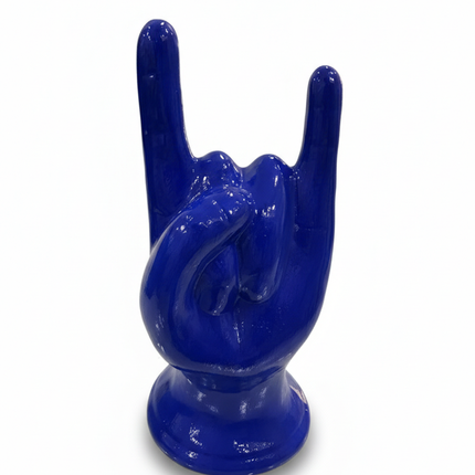 Corna Portafortuna in Ceramica lucida-Fatta a mano-Vari colori