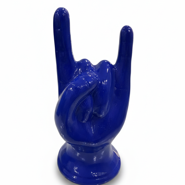 Lucky Horns in glossy ceramic - Handmade - Various colors