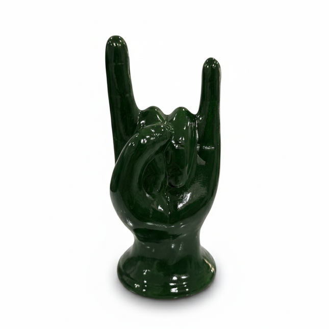 Lucky Horns in glossy ceramic - Handmade - Various colors