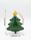 Ornamento Albero di Natale in Ceramica