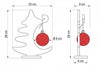 Albero di Natale in Ceramica