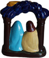 Statua Natività Ceramica Artigianale