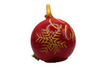 Palline Di Natale In Ceramica Dipinte A Mano