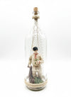 Pulcinella in a Bottle with Symbols of Luck - Neapolitan Craft