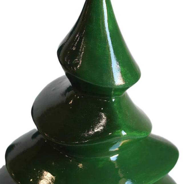 Albero Natale Ceramica Verde