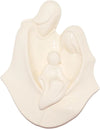 Scultura Sacra Famiglia in Ceramica