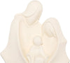 Scultura Sacra Famiglia in Ceramica