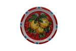 Piattino in Ceramica Artigianale Napoletana - Decoro Limoni