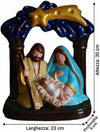 Statua Natività Ceramica Artigianale