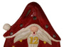 Decorazione Murale Babbo Natale Ceramica