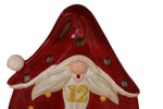 Decorazione Murale Babbo Natale Ceramica