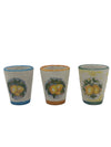 Handmade Ceramic Limoncello Shot Glasses - Lemon Decor