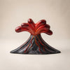 Vesuvio in Ceramica Dipinto a Mano - Scultura Vulcanica