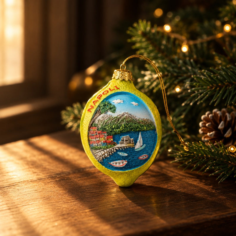 Pallina di Natale a Forma di Limone