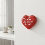Magnete Cuore Ceramica Dipinto