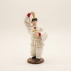 Handmade Resin Pulcinella Statue with Spaghetti - Symbol of Abundance