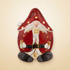 Decorazione Murale Babbo Natale Ceramica